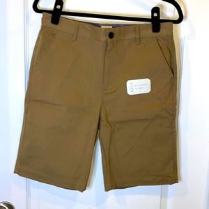 Comfort Flex Stretch Khaki Shorts by Odin & Ivy Sz 18 *NWT*